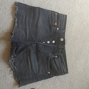Levi's black shorts